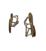 Sandale dama Rieker 37, imitatie de piele, bej - imagine 4