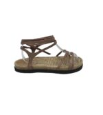 Sandale dama 40, piele, bej