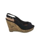 Sandale dama New Look 40, material textil, negru