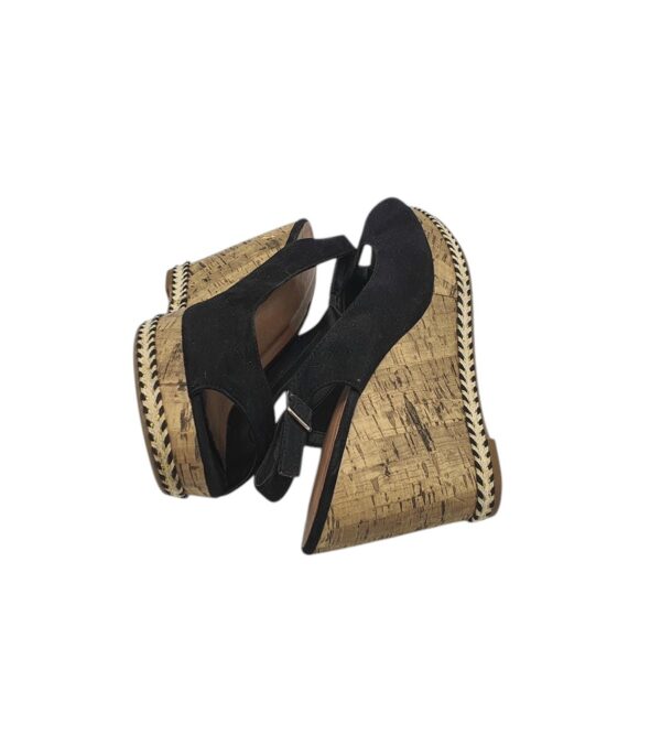 Sandale dama New Look 40, material textil, negru - imagine 4