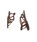 Sandale dama 41, imitatie de piele, maro - imagine 4
