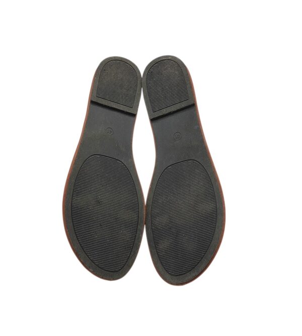 Sandale dama  41, imitatie de piele, maro - imagine 5