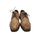 Pantofi barbati Venturini 42, piele, maro - imagine 3