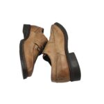 Pantofi barbati Venturini 42, piele, maro - imagine 4