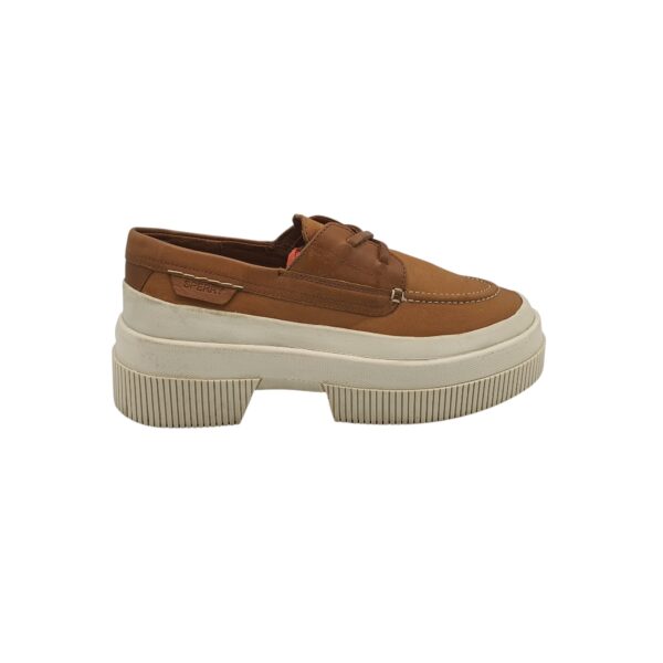 Mocasini dama Sperry 39, piele, maro - imagine 1