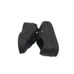 Adidasi dama Puma 37, imitatie de piele, negru - imagine 4