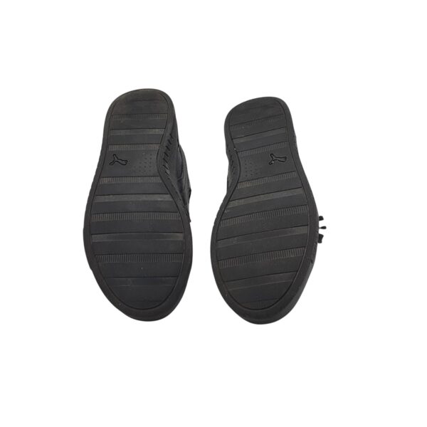 Adidasi dama Puma 37, imitatie de piele, negru - imagine 5