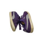 Adidasi dama Puma 35, piele intoarsa, mov - imagine 4