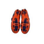 Adidasi copii Vty 31, imitatie de piele, albastru portocaliu - imagine 5