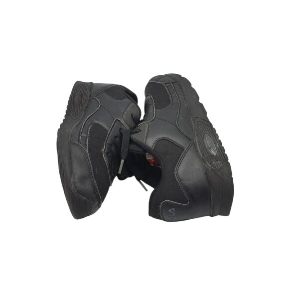 Adidasi dama Fila 38, imitatie de piele, material textil, negru - imagine 4