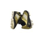 Adidasi copii Adidas 34, imitatie de piele, negru auriu - imagine 4