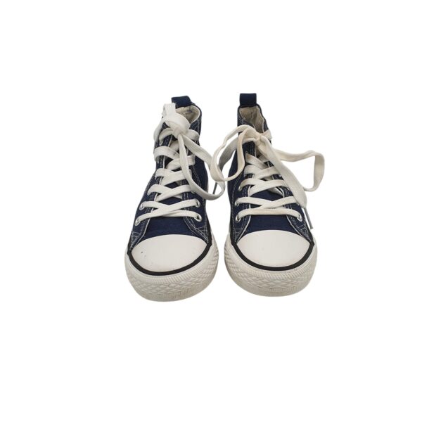 Tenisi copii 31, material textil, bleumarin - imagine 3