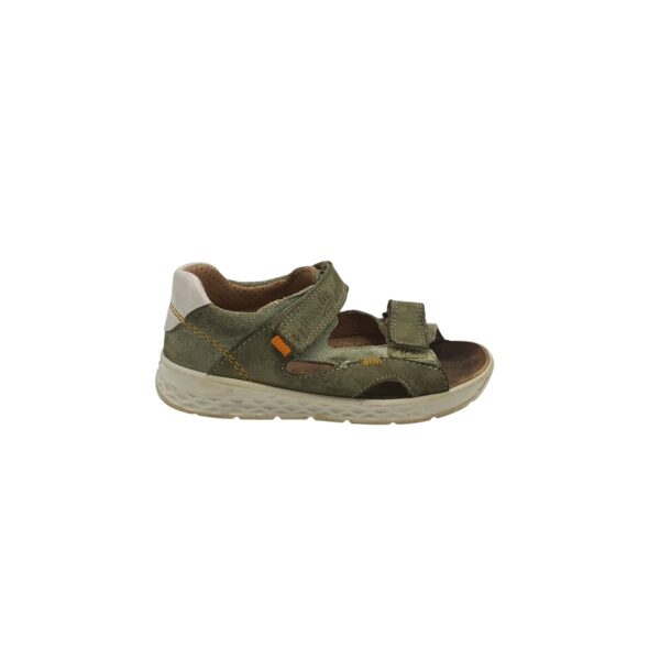 Sandale copii Superfit 26, piele intoarsa, piele, kaki - imagine 1