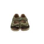 Sandale copii Superfit 26, piele intoarsa, piele, kaki - imagine 3