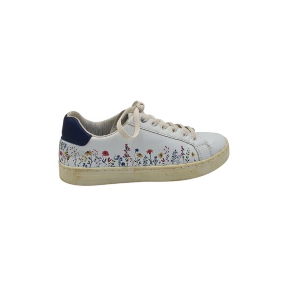 Adidasi dama Graceland 37, imitatie de piele, alb - imagine 1