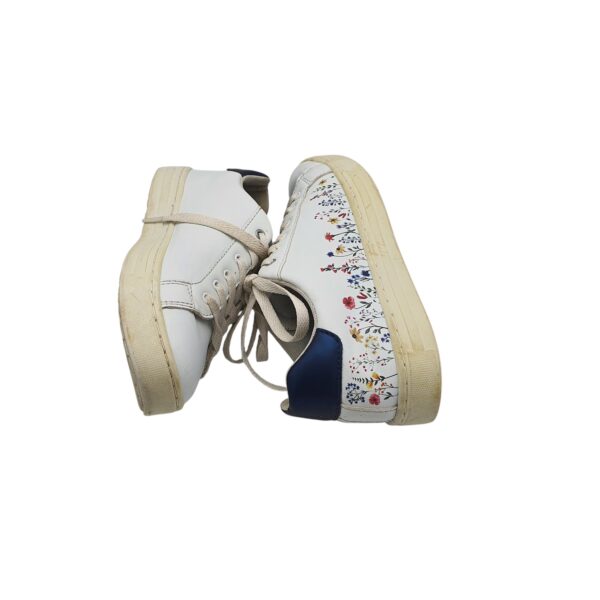 Adidasi dama Graceland 37, imitatie de piele, alb - imagine 4