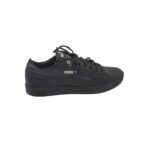 Adidasi dama Puma 37, imitatie de piele, negru