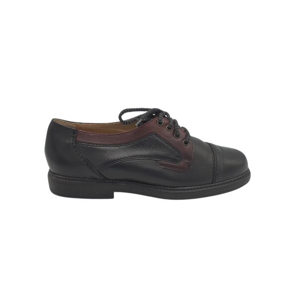 Pantofi barbati Goldkrone 42, piele, negru - imagine 1