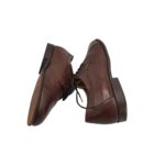 Pantofi barbati Gallus 42, piele, maro - imagine 4