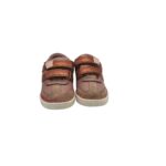 Adidasi copii Lilly & Dan 25, piele intoarsa, imitatie de piele, bej - imagine 3