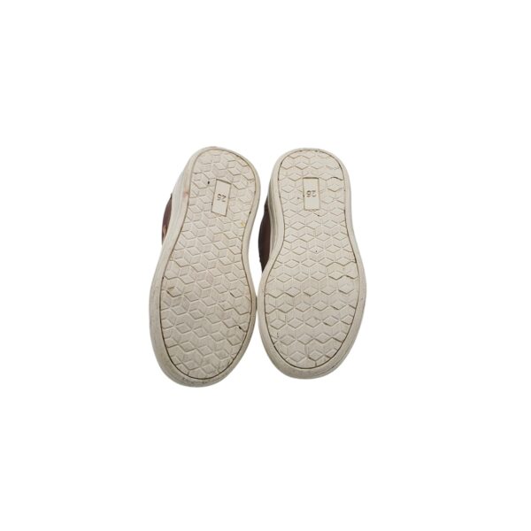 Adidasi copii Lilly & Dan 25, piele intoarsa, imitatie de piele, bej - imagine 5
