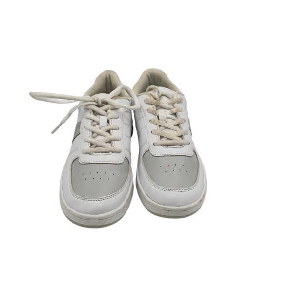 Adidasi dama Rainbow 38, imitatie de piele, alb gri - imagine 3