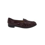Mocasini dama CD 40, piele, imitatie de piele, visiniu