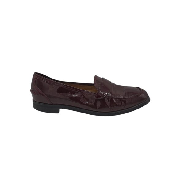 Mocasini dama CD 40, piele, imitatie de piele, visiniu - imagine 1