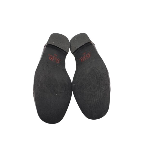 Mocasini dama CD 40, piele, imitatie de piele, visiniu - imagine 5