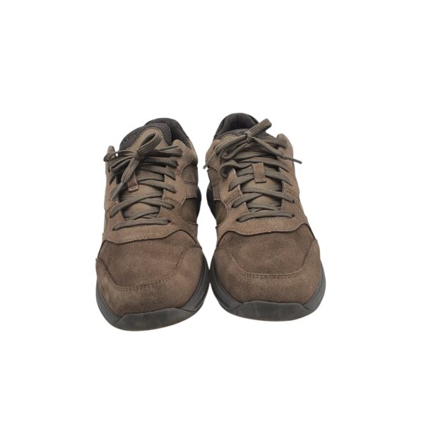 Adidasi barbati Geox 42, piele intoarsa, piele, maro - imagine 3