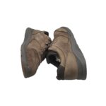 Adidasi barbati Geox 42, piele intoarsa, piele, maro - imagine 4