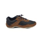 Adidasi barbati Tom Tailor 44, imitatie de piele, maro bleumarin