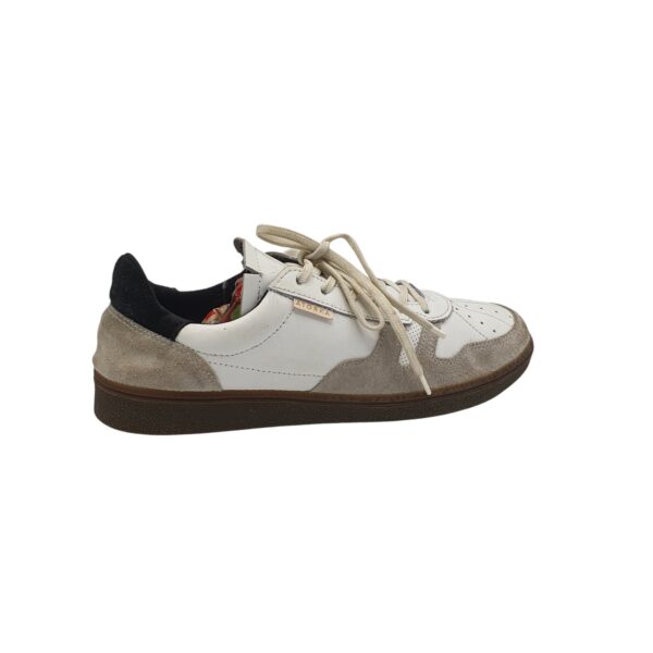 Adidasi barbati Atorka 42, imitatie de piele, piele intoarsa, alb gri - imagine 1