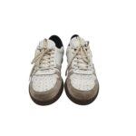 Adidasi barbati Atorka 42, imitatie de piele, piele intoarsa, alb gri - imagine 3