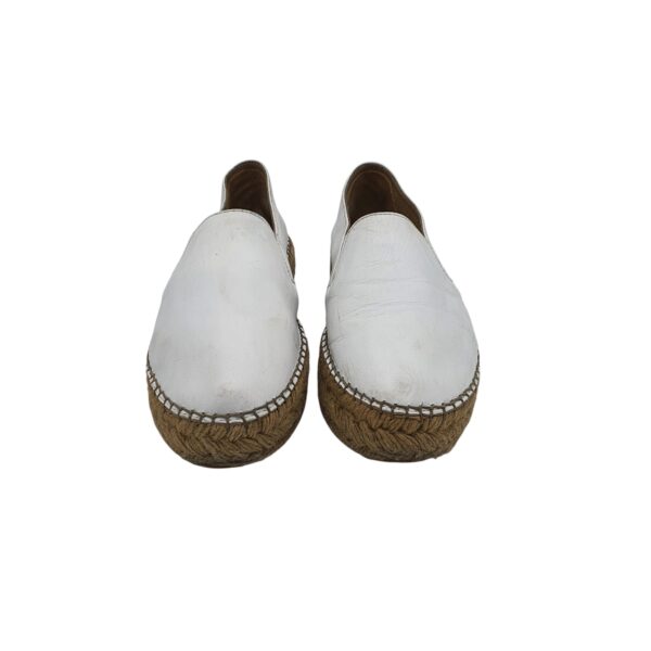 Espadrile dama 37, piele, imitatie de piele, alb - imagine 3