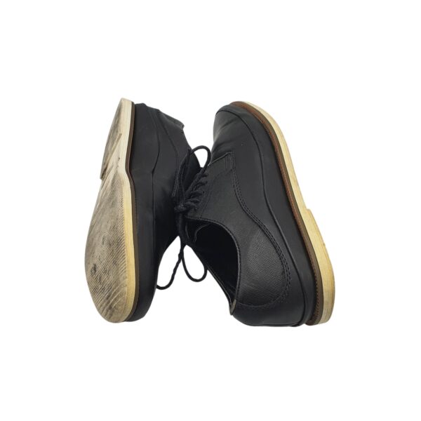 Pantofi barbati Zara 41, imitatie de piele, negru - imagine 4