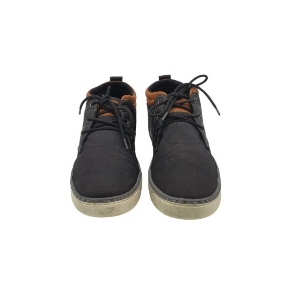 Adidasi barbati Livergy 43, imitatie de piele, negru - imagine 3
