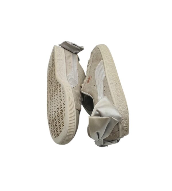 Adidasi dama Puma 39, piele intoarsa, gri - imagine 4