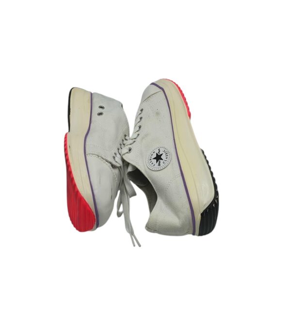 Adidasi dama Fashion 38, material textil, alb - imagine 4