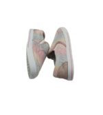 Espadrile copii 34, material textil, roz albastru - imagine 4
