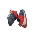 Adidasi copii Quechua 29, imitatie de piele, material textil, albastru ros - imagine 4