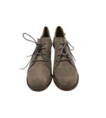 Pantofi dama El Naturalista 40, piele intoarsa, gri - imagine 3