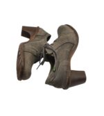 Pantofi dama El Naturalista 40, piele intoarsa, gri - imagine 4