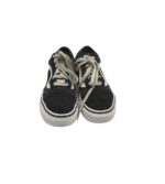 Tenisi dama Vans 36, piele intoarsa, material textil, negru - imagine 3