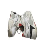 Adidasi barbati Puma 46 , imitatie piele ,material textil, alb gri - imagine 4