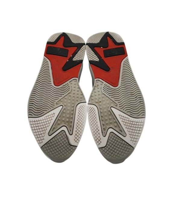 Adidasi barbati Puma 46 , imitatie piele ,material textil, alb gri - imagine 5