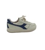 Adidasi barbati Diadora 40, piele, imitatie de piele, alb albastru