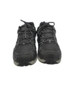 Adidasi barbati Crivit 43, material textil, imitatie de piele, negru gri - imagine 3