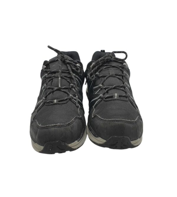 Adidasi barbati Crivit 43, material textil, imitatie de piele, negru gri - imagine 3