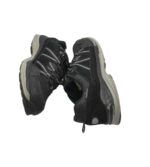 Adidasi barbati Crivit 43, material textil, imitatie de piele, negru gri - imagine 4